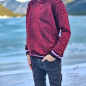 Preview: French Terry Denim New Collection rot